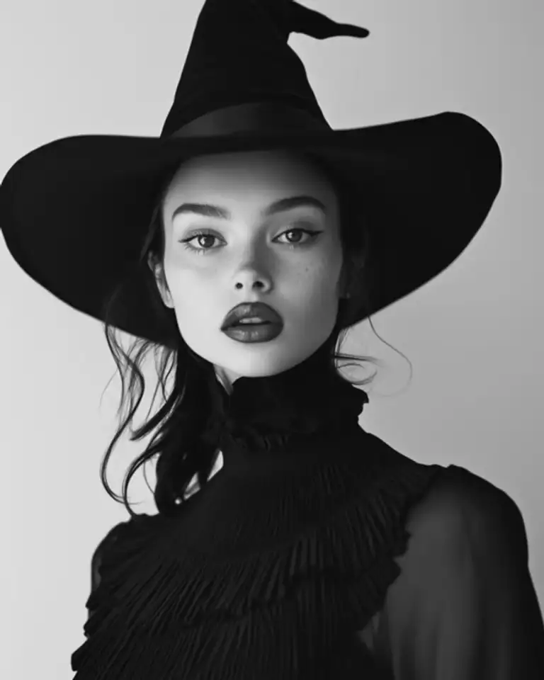 Look total black donna elegante outfit sofisticato